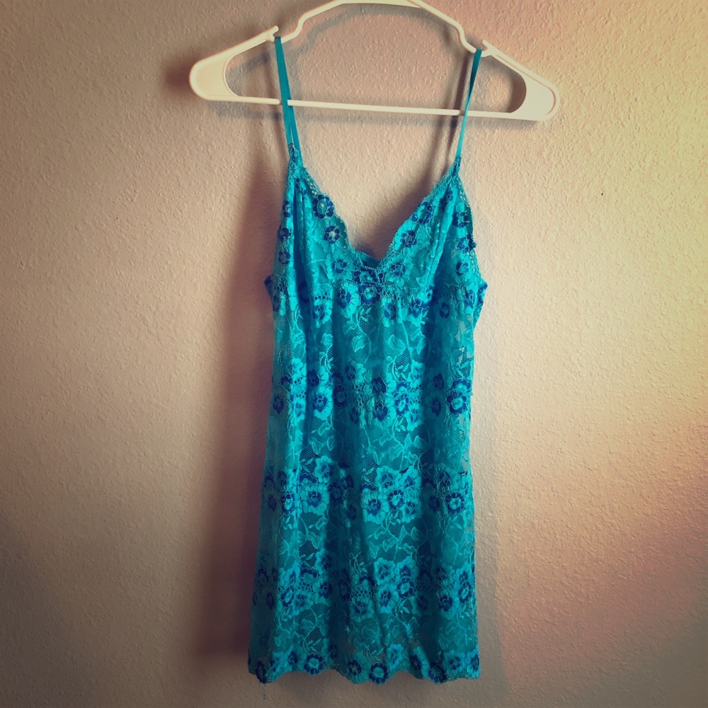 Blue Lace Chemise 💙